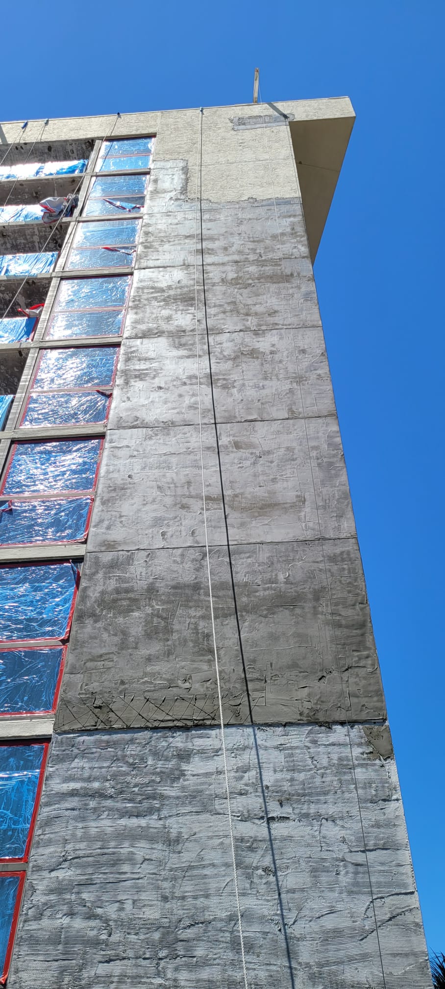 Commercial stucco project