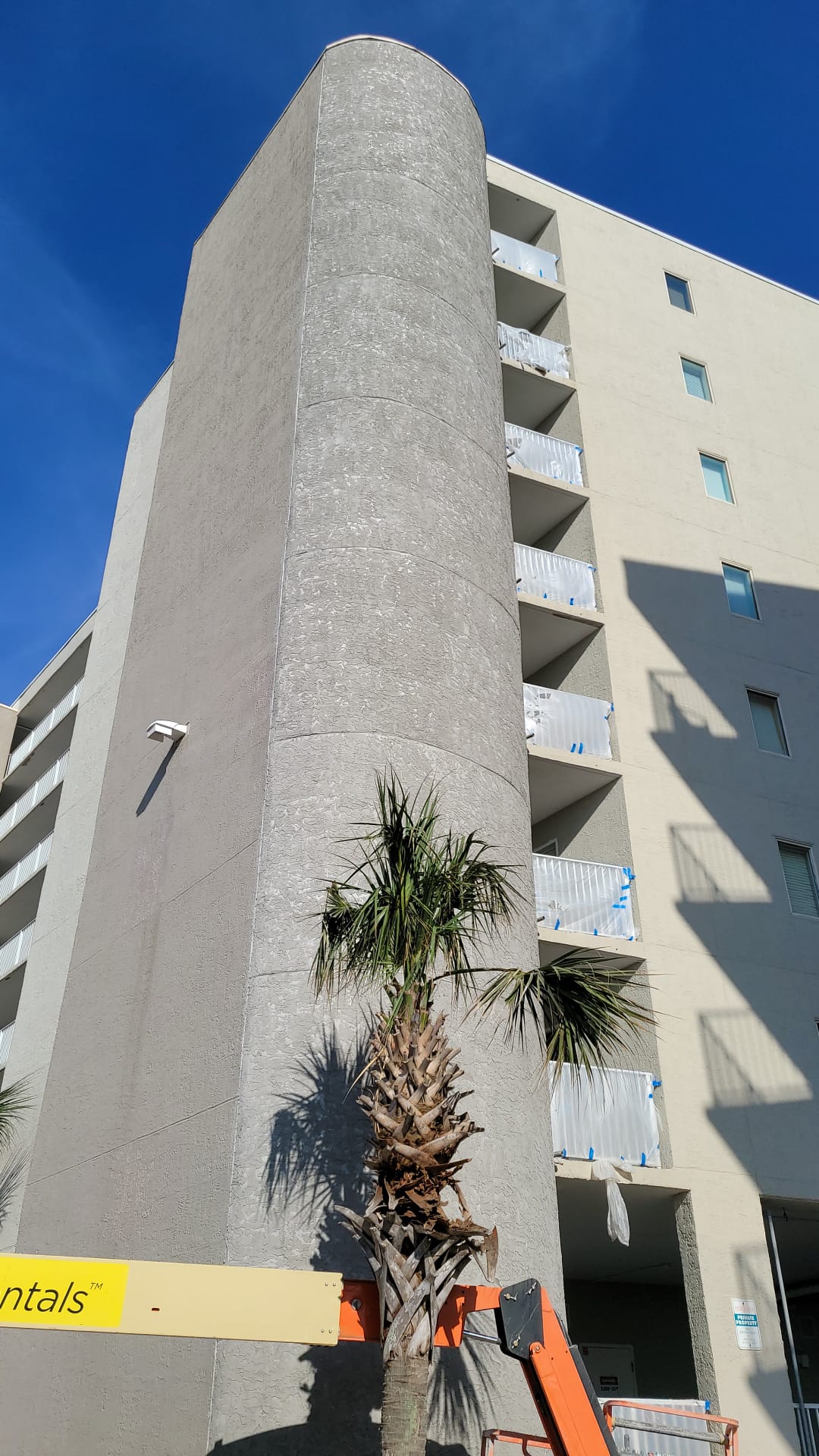 Commercial stucco project