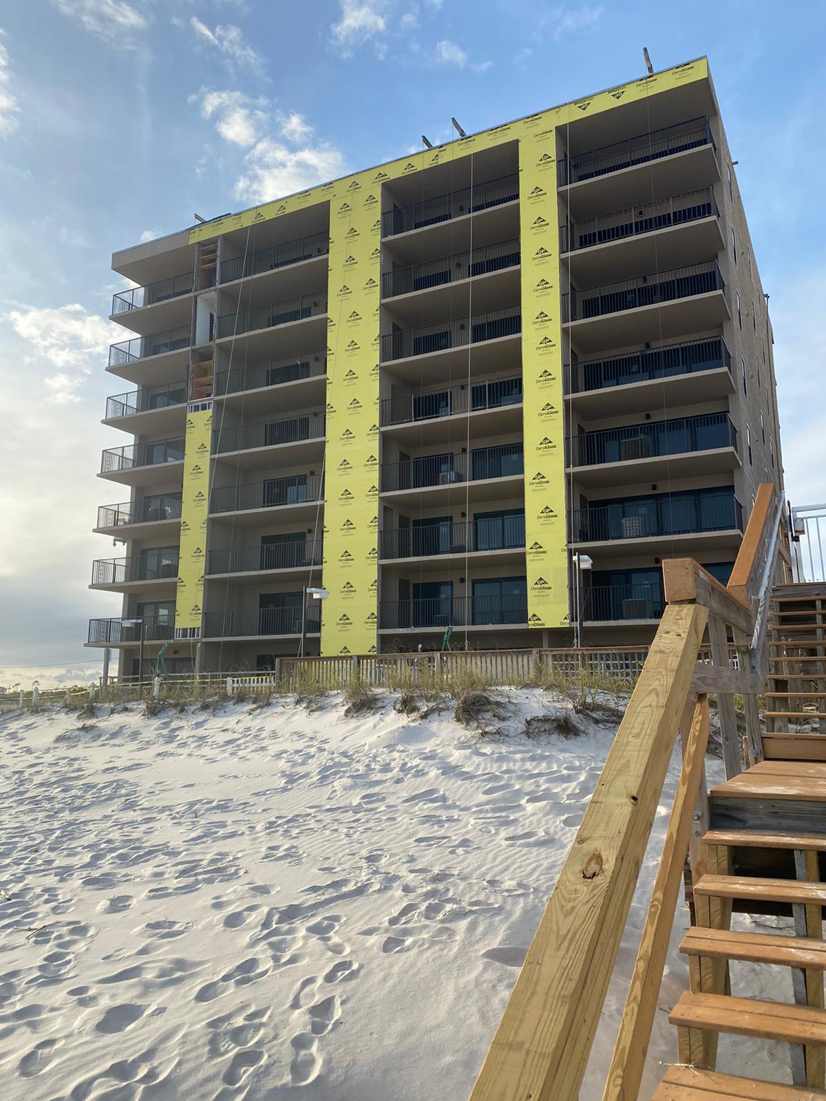 Commercial stucco project