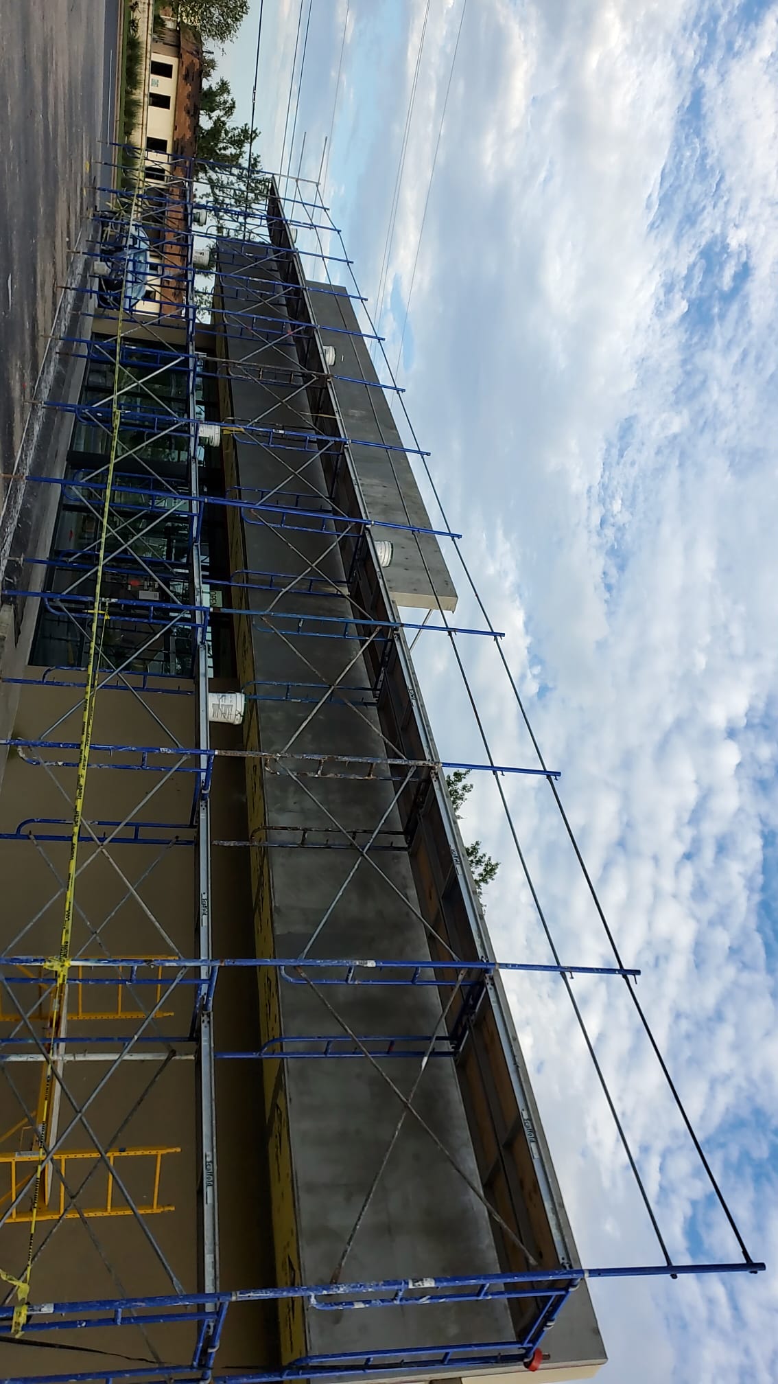 Commercial stucco project