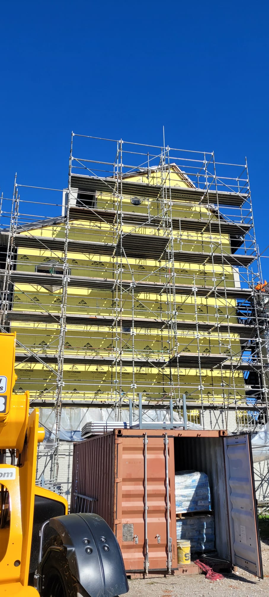 Commercial stucco project