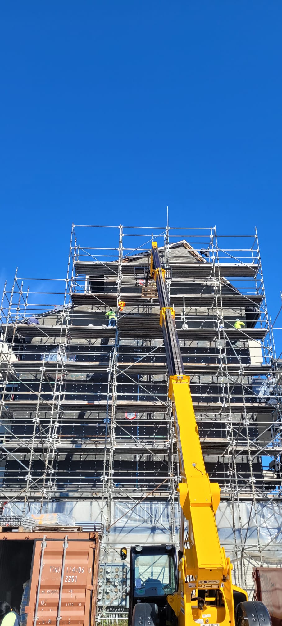 Commercial stucco project