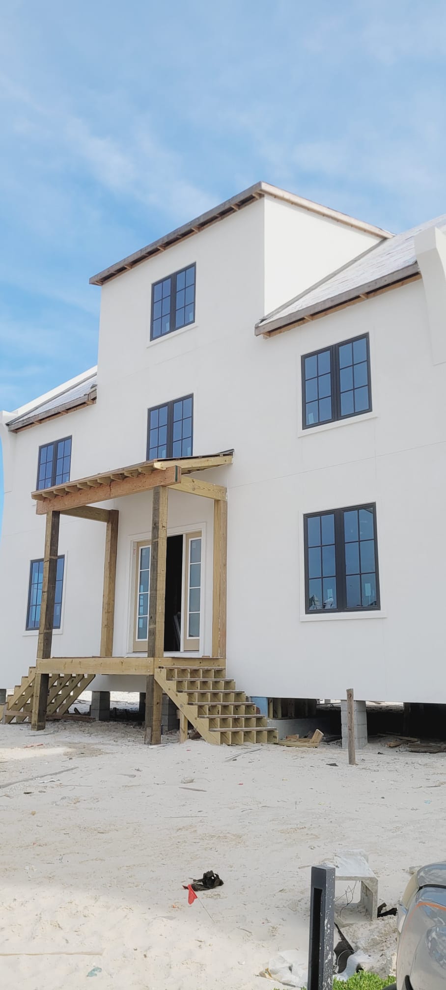 New construction stucco