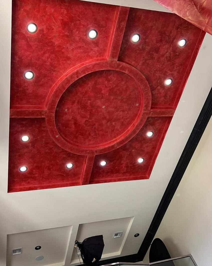 Venetian plaster interior