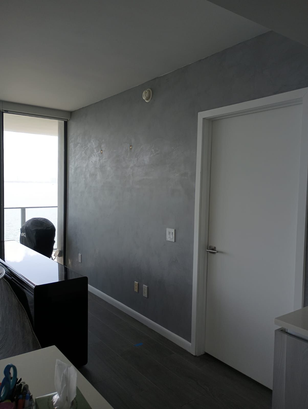 Venetian plaster interior