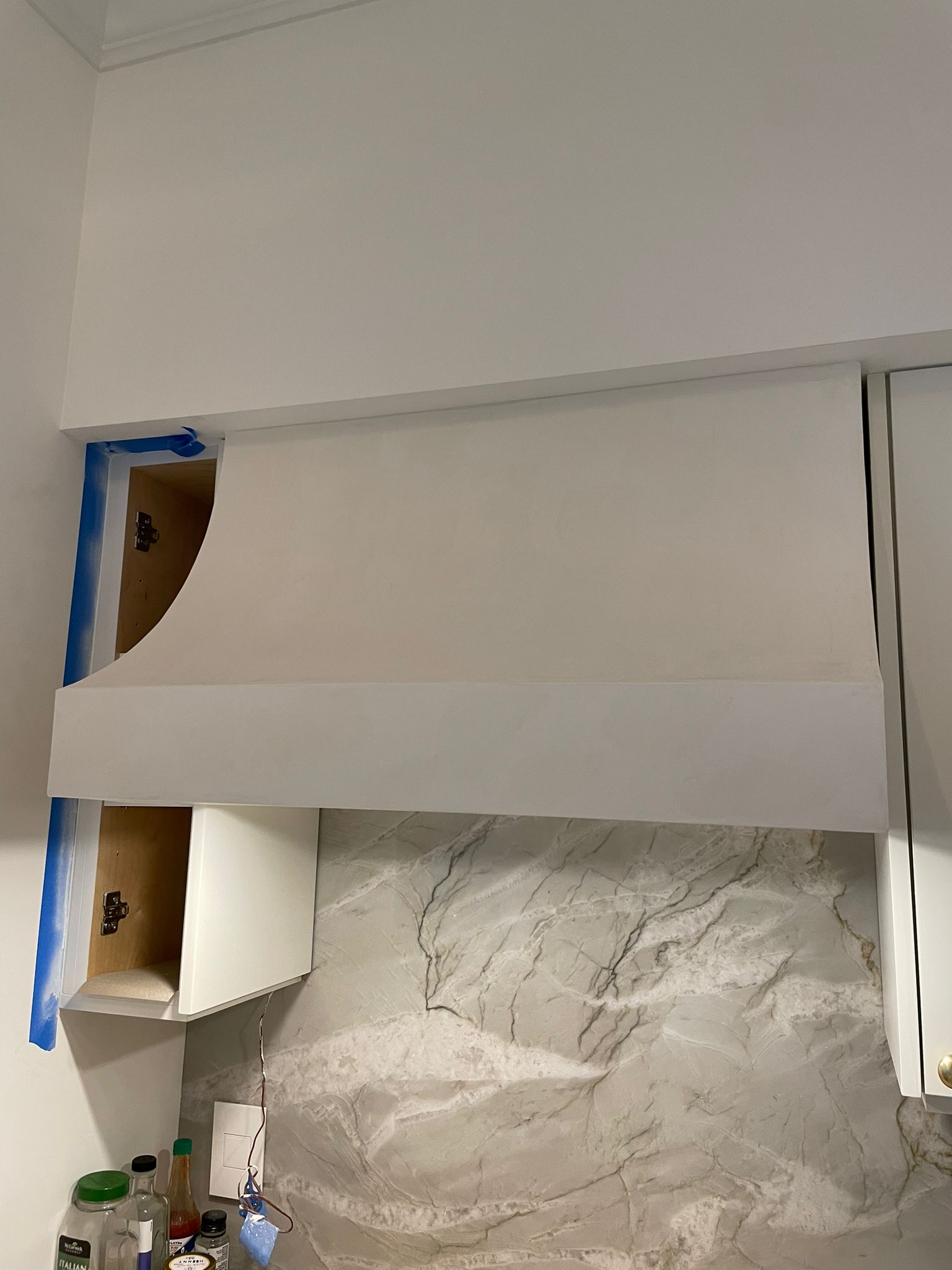 Interior drywall preparation